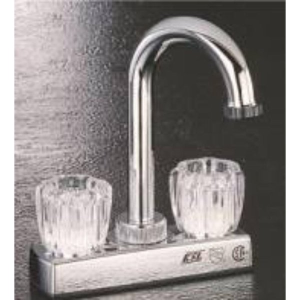 Boston Harbor Bar Faucet Acryl 2-Hndl Chrome PF4205A